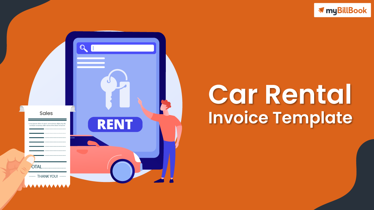 car rental invoice template