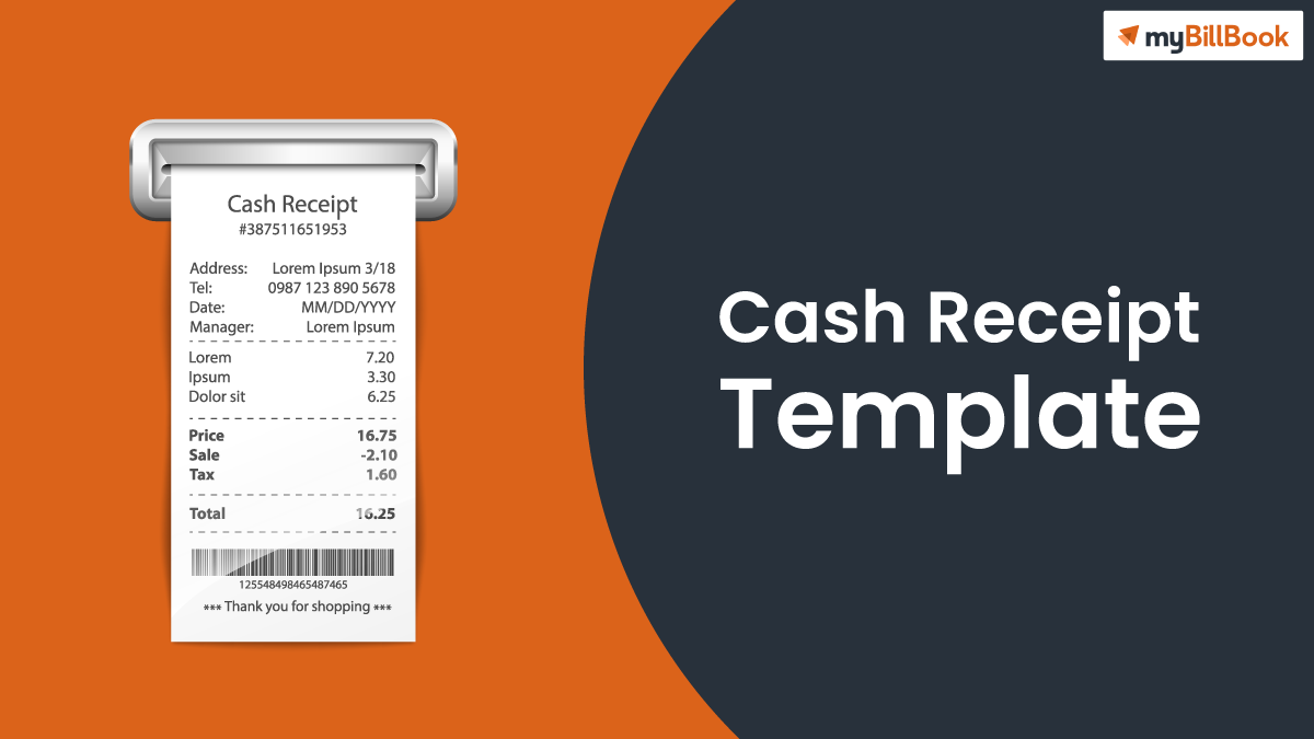 cash receipt template