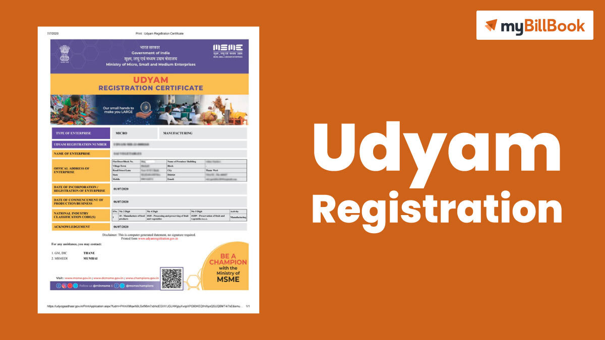 Udyam Registration