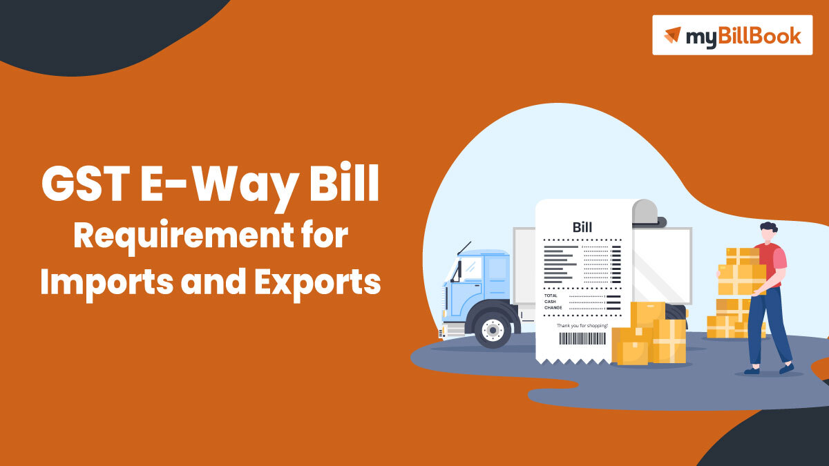 eway bill import and export