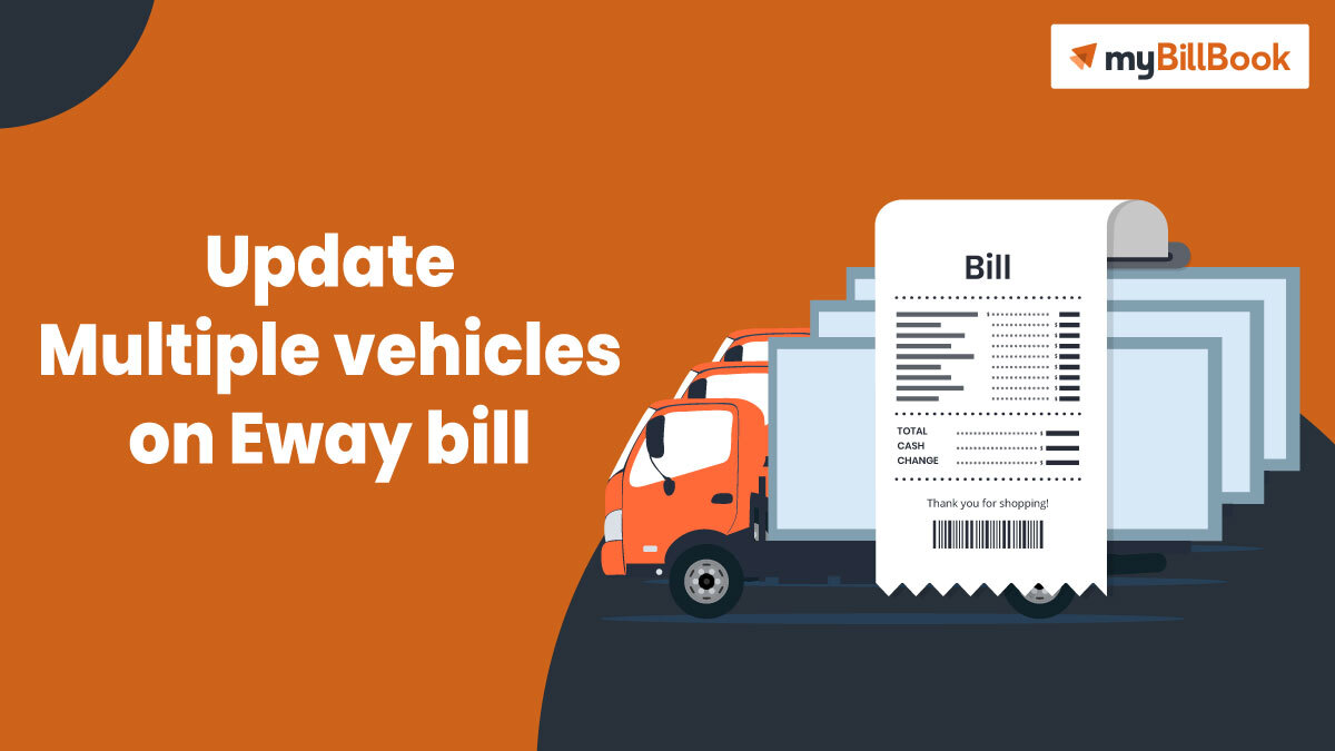 update multiple vehicles on eway bill